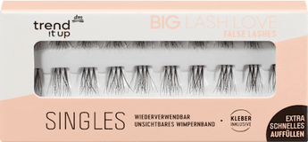 Künstliche Wimpern Big Lash Love Singles trend !t up