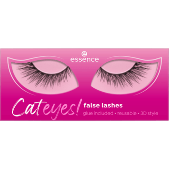 Künstliche Wimpern Cateyes! 01 Catwalk (1 Paar), 1 St - VivaVoss