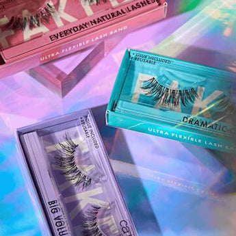 Künstliche Wimpern Faked 3/4 Pre-Cut (1 Paar) 