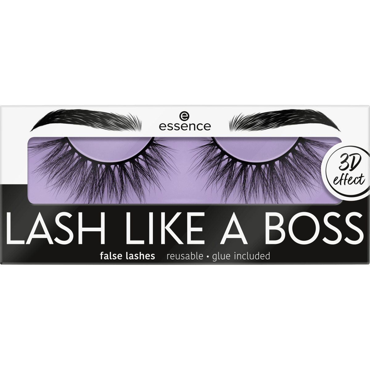 Künstliche Wimpern Like A Boss (1 Paar), 2 St, essence - VivaVoss