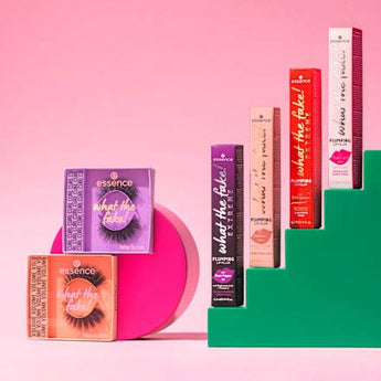 Künstliche Wimpern Set What The Fake 02 essence