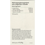 L - Arginin Base Kapseln 180 St, 129 g - VivaVoss