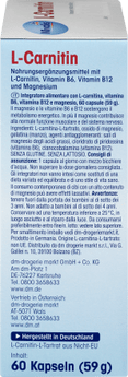 L - Carnitin Kapseln, 60 St, 59 g - VivaVoss