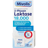 Mivolis Laktase 18000 2-Phasen Tabletten 40 St, 20 g – Magen & Verdauun image_position | VivaVoss