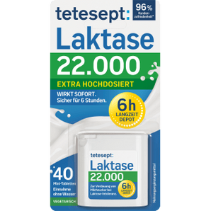 Laktase 22000 Mini Tabletten 40 St, 13,6 g - VivaVoss
