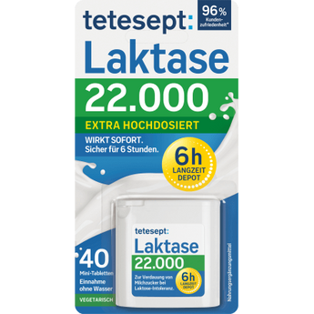 Laktase 22000 Mini Tabletten 40 St, 13,6 g - VivaVoss