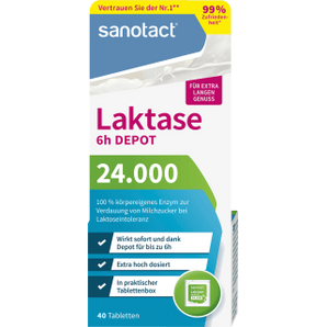 Laktase 24000 Tabletten 40 St, 16 g - VivaVoss