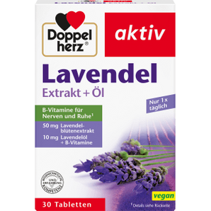 Lavendel Tabletten 30 St., 23,1 g - VivaVoss