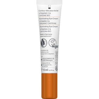 Augencreme Glow by Nature Vitamin C Bio-Koffein lavera NATURKOSMETIK