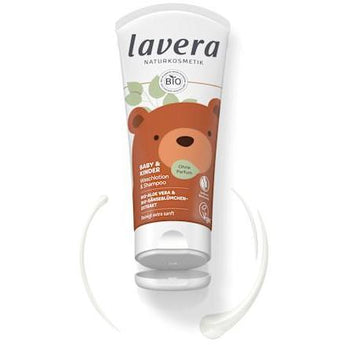 Baby & Kind Waschlotion & Shampoo  lavera NATURKOSMETIK