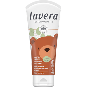 Baby & Kind Waschlotion & Shampoo  lavera NATURKOSMETIK