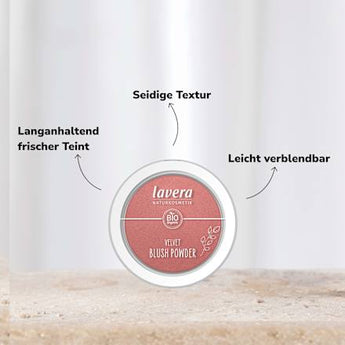 Blush Puder Velvet 02 Pink Orchid lavera NATURKOSMETIK