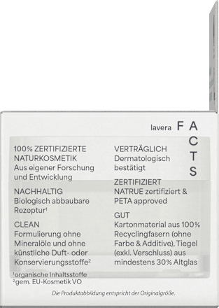 Gesichtscreme Barrier Balance lavera NATURKOSMETIK
