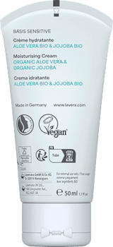 Gesichtscreme Basis Sensitiv feuchtigkeitsspendend  lavera NATURKOSMETIK