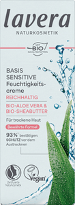 Gesichtscreme Basis Sensitiv trockene Haut lavera NATURKOSMETIK