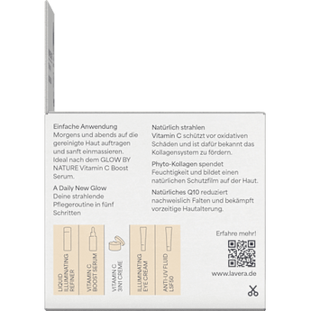 Gesichtscreme Glow By Nature Vitamin C 3in1 lavera NATURKOSMETIK