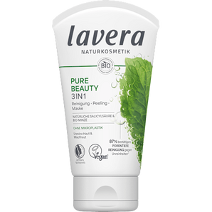 Gesichtsreinigung 3in1 Pure Beauty lavera NATURKOSMETIK