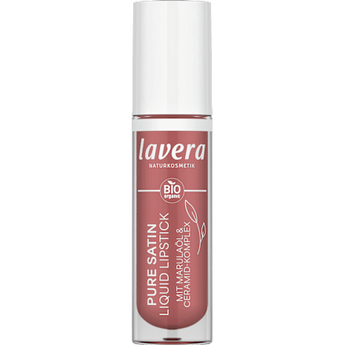 Lippenstift Liquid Pure Satin 02 Nude Petal lavera NATURKOSMETIK
