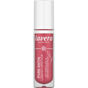 Lippenstift Liquid Pure Satin 04 Sweet Peony lavera NATURKOSMETIK