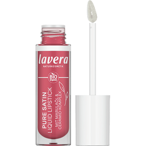 Lippenstift Liquid Pure Satin 04 Sweet Peony lavera NATURKOSMETIK