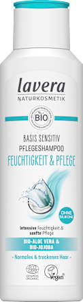 Shampoo Basis Sensitiv Feuchtigkeit & Pflege lavera NATURKOSMETIK