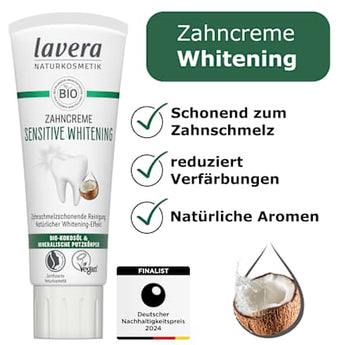 Zahnpasta Senstive Whitening  lavera NATURKOSMETIK