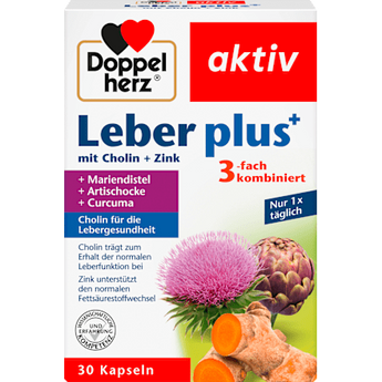 Leber plus Kapseln 30 St Doppelherz