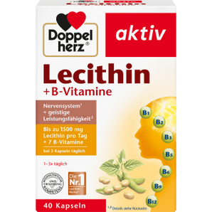 Lecithin + B - Vitamine Kapseln 40 St., 41,6 g - VivaVoss