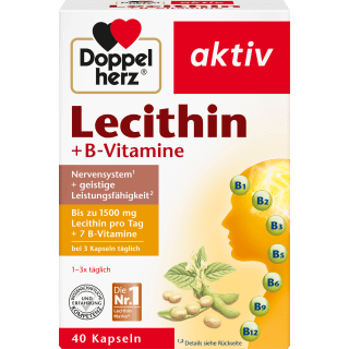 Lecithin + B - Vitamine Kapseln 40 St., 41,6 g - VivaVoss