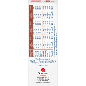 Lecithin + B - Vitamine Kapseln 40 St., 41,6 g - VivaVoss
