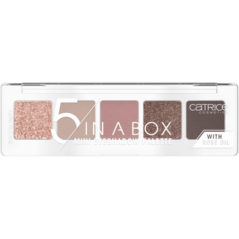Lidschatten Palette 5 In a Box Mini 020 Soft Rose Look, 4 g Catrice, Lidschatten by Catrice – Available at VivaVoss