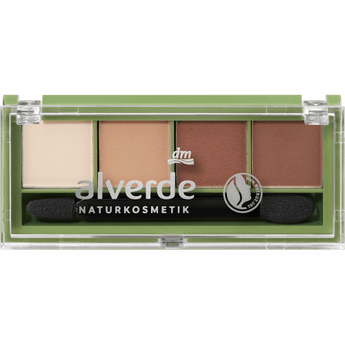 Lidschatten Palette Quattro 37 Chocolate, 4,4 g Balea, alverde NATURKOSMETIK, Lidschatten, by alverde NATURKOSMETIK – Available at VivaVoss