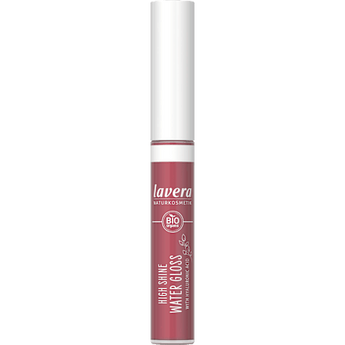 Lipgloss High Shine Water 02 Hot Cherry lavera NATURKOSMETIK