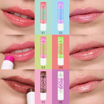 Lippenbalsam Juicy Bomb Glossy 02 So Berry Cute essence