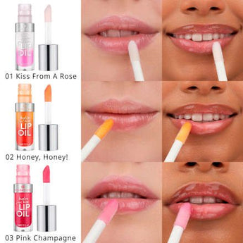 Lippenöl Hydra Kiss 03 Pink Champagne essence