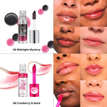 Lip oil Hydra Kiss 06 Cranberry Is Back, 4 ml by essence – VivaVoss