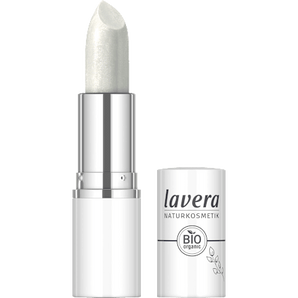 Lippenstift Candy Quartz 02 White Aura lavera NATURKOSMETIK