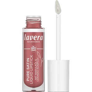 Lippenstift Liquid Pure Satin 02 Nude Petal lavera NATURKOSMETIK