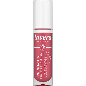 Lippenstift Liquid Pure Satin 04 Sweet Peony lavera NATURKOSMETIK