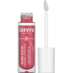 Lippenstift Liquid Pure Satin 04 Sweet Peony lavera NATURKOSMETIK