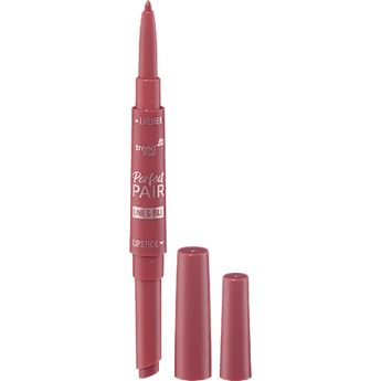 Lippenstift Perfect Pair Line & Fill 520 Dark Rose Pink trend !t up