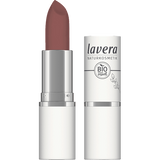 Lippenstift Velvet Matt 02 Auburn Brown lavera NATURKOSMETIK
