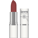 Lippenstift Velvet Matt 04 Vivid Red lavera NATURKOSMETIK