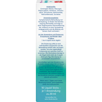 Liquid Sticks bei Verstopfung 10 St, 200 ml - VivaVoss