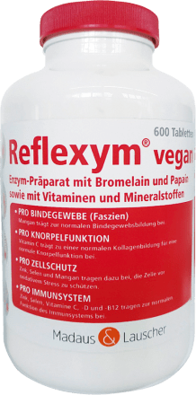 Reflexym tablets vegan 600 pieces, 420 g