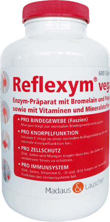 Reflexym tablets vegan 600 pieces, 420 g