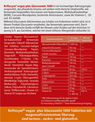 ريفلكسيم فيغان بلس جلوكوزامين 1600، 200 حبة