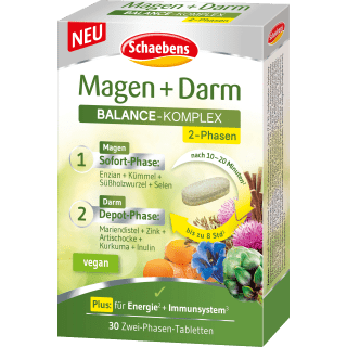 Magen + Darm Balance - Komplex Tabletten 30 St, 46,5 g - VivaVoss