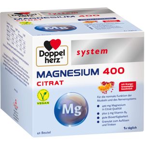 Magnesium 400 Citrat system Granulat , 40stk - VivaVoss