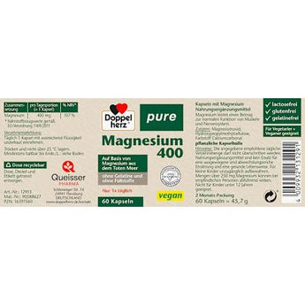 Magnesium 400 Kapseln 60 St Doppelherz